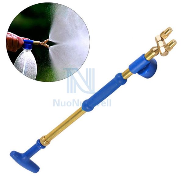 garden lawn flowers irrigation rig copper double head sprayer sprinkler connected to cole bottle water spray stick nozzles
garden lawn flowers irrigation rig copper double head sprayer sprinkler connected to cole bottle water spray stick nozzles