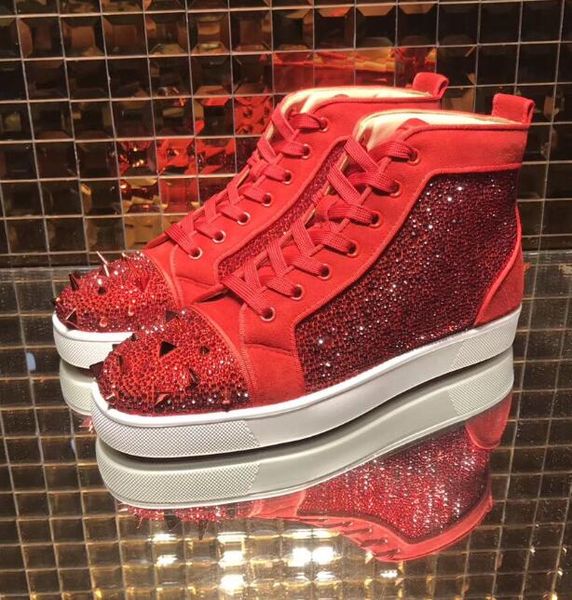 new fashion paris no limit s19 season casual flat spikes,studs,red rhinestones designer women,men red bottom shoes casual shoes, Black
new fashion paris no limit s19 season casual flat spikes,studs,red rhinestones designer women,men red bottom shoes casual shoes, Black