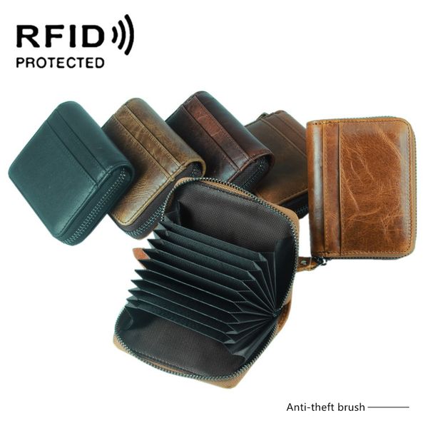 full-grain leather rfid holder organ korean-style card holder anyway-card case card bit more leather, Red;black
full-grain leather rfid holder organ korean-style card holder anyway-card case card bit more leather, Red;black