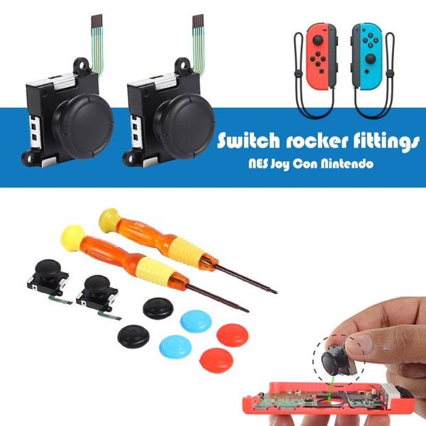 3d analog gamepad thumb stick sensor module w/screwdriver fit for nintend switch full range and wide scope of application
3d analog gamepad thumb stick sensor module w/screwdriver fit for nintend switch full range and wide scope of application