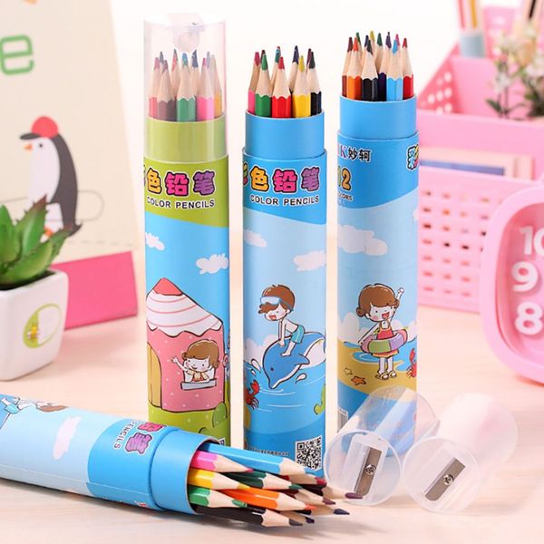 12pcs colorful pencils packed in cute cartoon pencils case art color drawing pencil school supplies stationery gift for kid girl
12pcs colorful pencils packed in cute cartoon pencils case art color drawing pencil school supplies stationery gift for kid girl