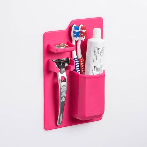 silicone suction wall mount storage shelves toothbrush holder toothpaste razor storage box bathroom organize tool storage rack
silicone suction wall mount storage shelves toothbrush holder toothpaste razor storage box bathroom organize tool storage rack