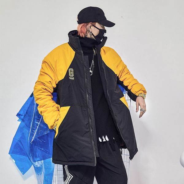winter warm new men wome couples cotton clothing fashion hip hop thick warm cotton jacket large size coat us size s-xxl, Black
winter warm new men wome couples cotton clothing fashion hip hop thick warm cotton jacket large size coat us size s-xxl, Black