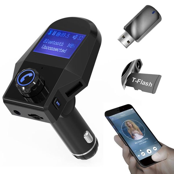 car fm transmitter modulator aux output a2dp music car mp3 player bluetooth handskit dual usb charger support tf card
car fm transmitter modulator aux output a2dp music car mp3 player bluetooth handskit dual usb charger support tf card