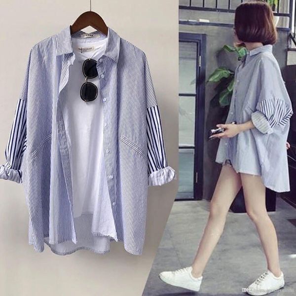 new embroidery striped blouse women long sleeve shirt casual cotton blusa plus size kimono office lady blusas 2018, White
new embroidery striped blouse women long sleeve shirt casual cotton blusa plus size kimono office lady blusas 2018, White