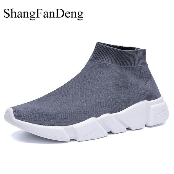 women men shoes breathable sneakers socks shoes walking men casual pure color krasovki plus size zapatos, Black
women men shoes breathable sneakers socks shoes walking men casual pure color krasovki plus size zapatos, Black
