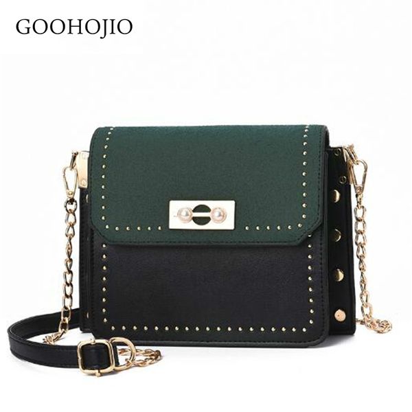 goohojio new small chains rivet simple flap ladies shoulder bags shopping party versatile fashion women crossbody messenger bags
goohojio new small chains rivet simple flap ladies shoulder bags shopping party versatile fashion women crossbody messenger bags
