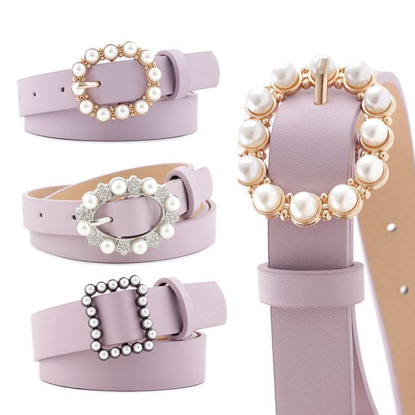 fashion leather women belt pearl buckle designer ladies waist belt jeans dress decorative waistband, Black;brown
fashion leather women belt pearl buckle designer ladies waist belt jeans dress decorative waistband, Black;brown