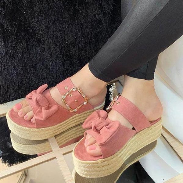 heflashor women peep toe casual bow knot cross thick summer slip-on solid flock sandals fish mouth thick with high heel sandals, Black
heflashor women peep toe casual bow knot cross thick summer slip-on solid flock sandals fish mouth thick with high heel sandals, Black