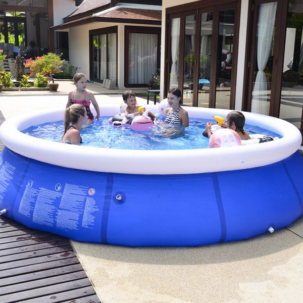 2020 Summer Water Sports Baby Kids Inflatable Swimming Pool Pvc Portable Swim Family Play Pool Children Bath Tub Children Toys With Pump