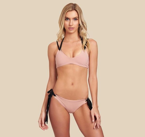 summer 2pcs bikini for women designer halter solid lady bathing clothes beach swimwear female clothing, White;black
summer 2pcs bikini for women designer halter solid lady bathing clothes beach swimwear female clothing, White;black