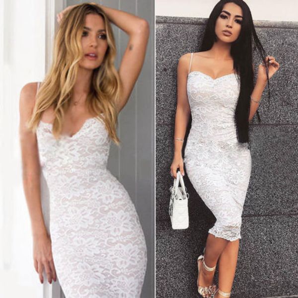 women's solid lace spaghetti strap dress ladies evening party mini dress white/black/red, Black;gray
women's solid lace spaghetti strap dress ladies evening party mini dress white/black/red, Black;gray