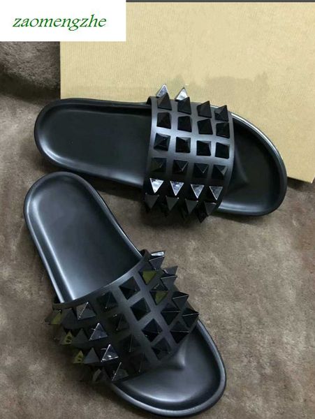 donna flat slippers designer luxury red bottoms shoes men rivet spikes flat slipperswith boxssales new, Black
donna flat slippers designer luxury red bottoms shoes men rivet spikes flat slipperswith boxssales new, Black