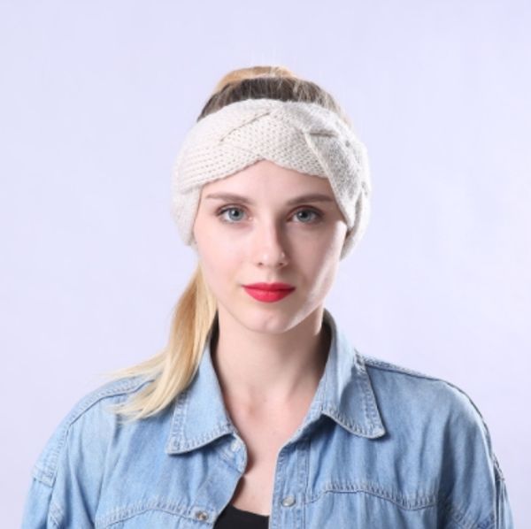 autumn winter handmade hair accessories hair band european new fashion cross knitting wool thickening loose warm neutral headband, Blue;gray
autumn winter handmade hair accessories hair band european new fashion cross knitting wool thickening loose warm neutral headband, Blue;gray