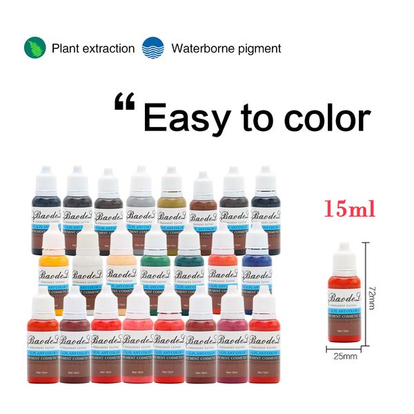 eyebrown tattoo ink set 15ml / bottle permanent lipstick makeup tattoo ink pigment beauty art supply 23 pack
eyebrown tattoo ink set 15ml / bottle permanent lipstick makeup tattoo ink pigment beauty art supply 23 pack