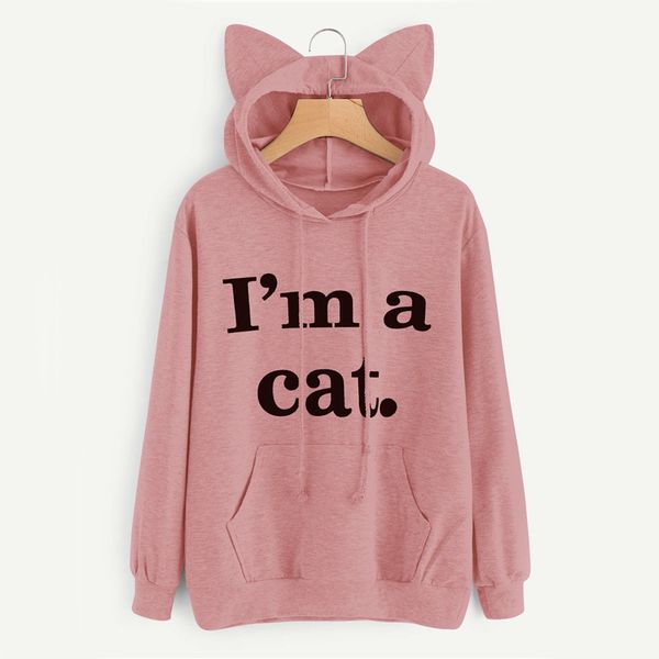 women sweatshirt woman clothes women pullovers hoodies letter print spring autumn cat ears hooded fashion cotton sweatshirt female 102004, Black
women sweatshirt woman clothes women pullovers hoodies letter print spring autumn cat ears hooded fashion cotton sweatshirt female 102004, Black