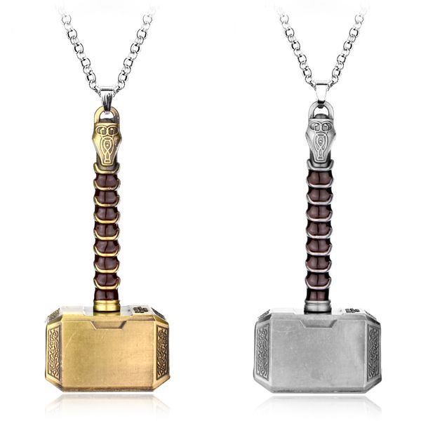 heyu fashion movies thor hammer necklace marvel dark world necklace classic movies exquisite mjolnir pendant, Silver
heyu fashion movies thor hammer necklace marvel dark world necklace classic movies exquisite mjolnir pendant, Silver