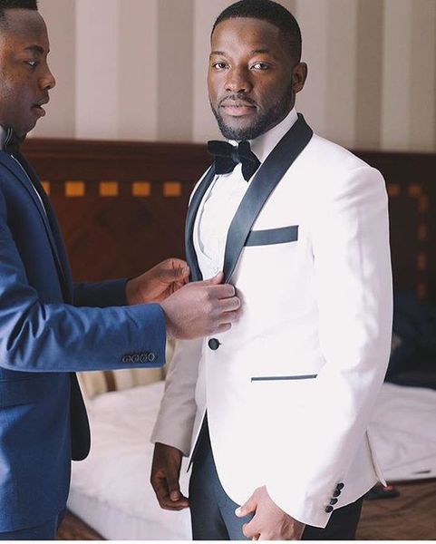 2019 white mens groom костюма смокинг для венчания шали отворотом blazer + брюки one button дружки шафер свадебный костюм, Black;gray
2019 white mens groom костюма смокинг для венчания шали отворотом blazer + брюки one button дружки шафер свадебный костюм, Black;gray