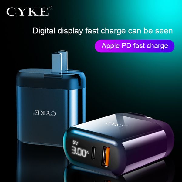 cyke usb type c pd 3.0 power delivery fast wall charger with led display,qc 3.0 travel adapter for iphone
cyke usb type c pd 3.0 power delivery fast wall charger with led display,qc 3.0 travel adapter for iphone