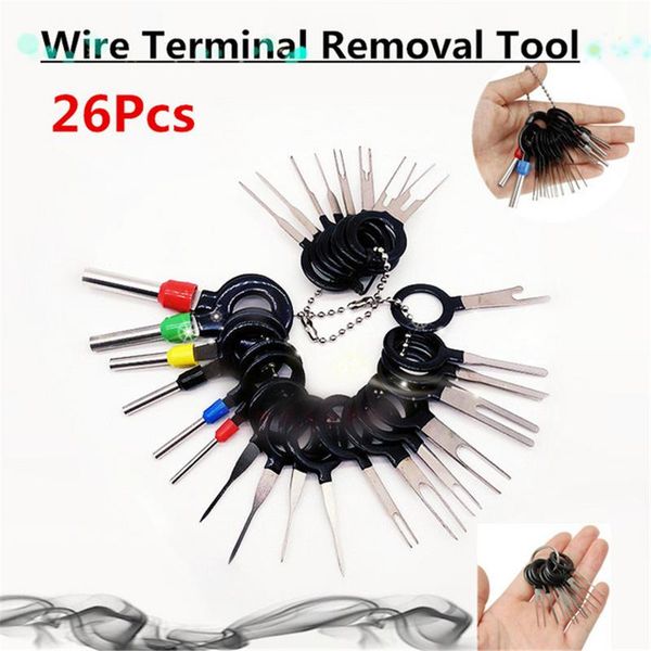 

snap on tools wire terminal removal tool stainless steel harness connection picking tool car electrical wiring crimp connector pin extractor