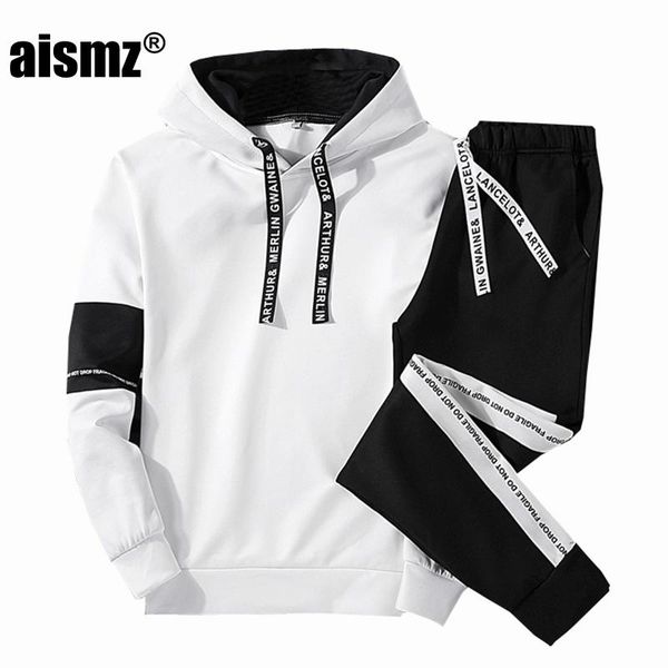 aismz мужчины комплект одежды толстовки + брюки устанавливает толстовка хлопок повседневная лоскутное костюм мужчины горячие продажи бренда, Gray
aismz мужчины комплект одежды толстовки + брюки устанавливает толстовка хлопок повседневная лоскутное костюм мужчины горячие продажи бренда, Gray