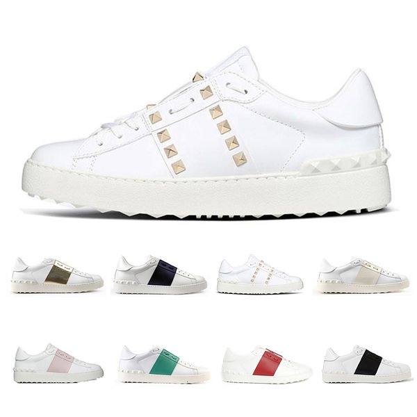 2019 dress shoes for men women triple black sliver pinks red green stripe leather casual shoes size white sneaker 36-46
2019 dress shoes for men women triple black sliver pinks red green stripe leather casual shoes size white sneaker 36-46