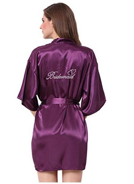 bridal party robe satin silk kimono rose gold bridesmaid wedding gift getting married 2019 friend bride robes, Black;red
bridal party robe satin silk kimono rose gold bridesmaid wedding gift getting married 2019 friend bride robes, Black;red