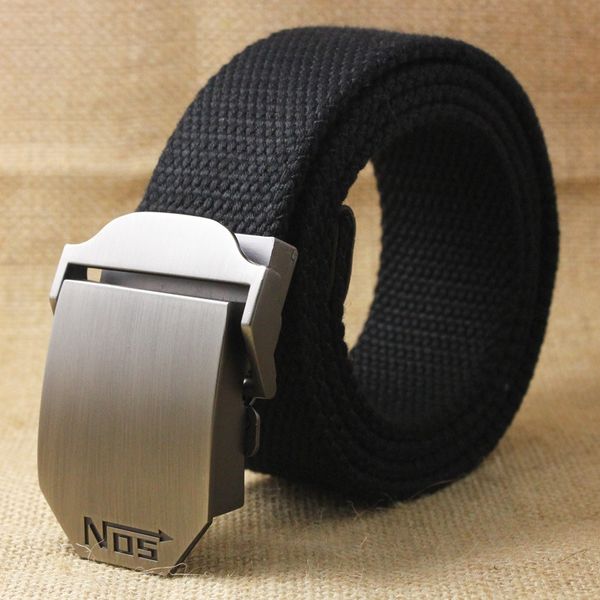 n men's automatic buckle outdoor leisure overalls overalls canvas woven belt youth canvas belt batch, Black;brown
n men's automatic buckle outdoor leisure overalls overalls canvas woven belt youth canvas belt batch, Black;brown