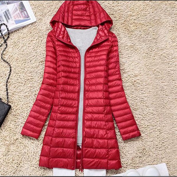 2018 new winter duck down jacket women long hooded coat parkas female warm uultra light plus size 4xl down jacket high quality, Black
2018 new winter duck down jacket women long hooded coat parkas female warm uultra light plus size 4xl down jacket high quality, Black