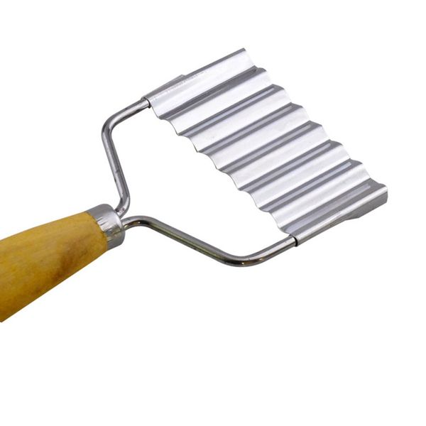 wolftooth potato wave knife with wooden handle stainless steel spatula potato cutter kitchen clipper
wolftooth potato wave knife with wooden handle stainless steel spatula potato cutter kitchen clipper