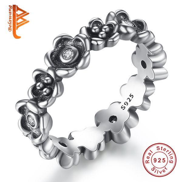 belawang european brand real 100% 925 sterling silver ring with cherry blossom stackable daisy rings for women authentic jewelry, Slivery;golden
belawang european brand real 100% 925 sterling silver ring with cherry blossom stackable daisy rings for women authentic jewelry, Slivery;golden