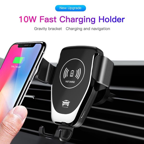q12 gravity car wireless charger 10w fast charge for air vent clip mount mobile phone holder for iphone 11 pro samsung
q12 gravity car wireless charger 10w fast charge for air vent clip mount mobile phone holder for iphone 11 pro samsung