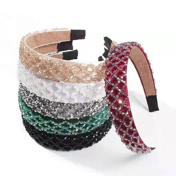 vintage crystal argyle headbands for women luxury designer colorful bling diamond colorful headband bohemian red beads hair accessories gift, Silver
vintage crystal argyle headbands for women luxury designer colorful bling diamond colorful headband bohemian red beads hair accessories gift, Silver