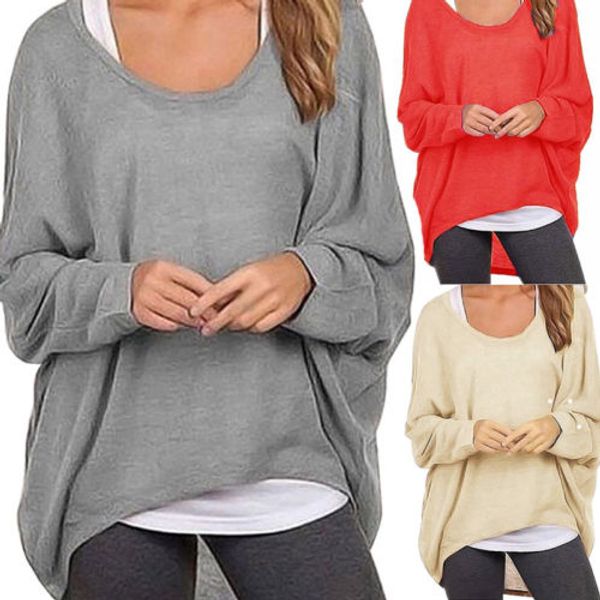 hirigin 2017 fashion women t-shirts plus size women long sleeve slolid color t-shirts autumn warm pure cotton t shirts womens, White
hirigin 2017 fashion women t-shirts plus size women long sleeve slolid color t-shirts autumn warm pure cotton t shirts womens, White