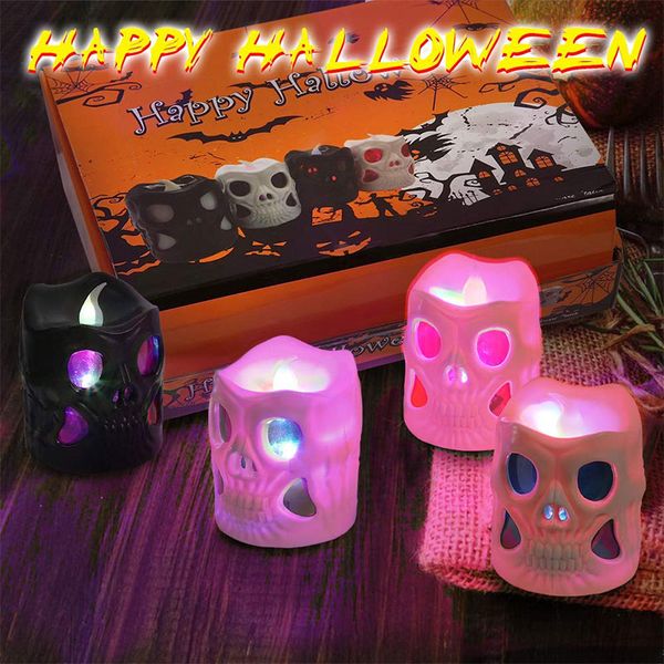 brelong halloween portable led night light skull lamp decorative props night lights 1 pc
brelong halloween portable led night light skull lamp decorative props night lights 1 pc
