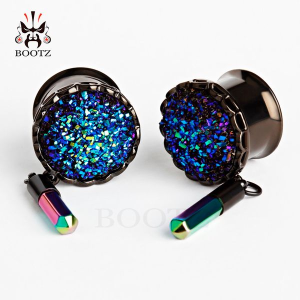 kubooz 2pcs ear piercing tunnel plugs stainless steel dangle earring stretcher gauges fashion body jewelry for women 6mm to 16mm, Slivery;golden
kubooz 2pcs ear piercing tunnel plugs stainless steel dangle earring stretcher gauges fashion body jewelry for women 6mm to 16mm, Slivery;golden