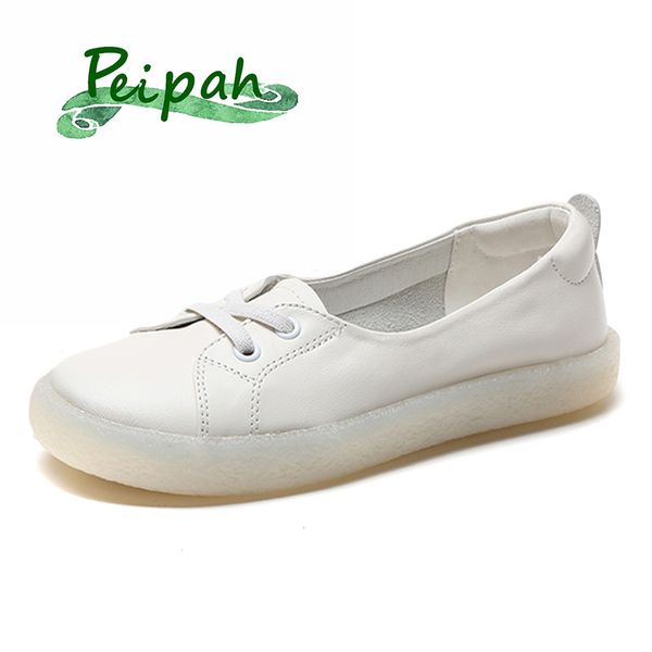 peipah genuine leather womens' ballet flats for women shallow solid shoes lace up casual sneakers ladies zapatillas mujer 2020, Black
peipah genuine leather womens' ballet flats for women shallow solid shoes lace up casual sneakers ladies zapatillas mujer 2020, Black