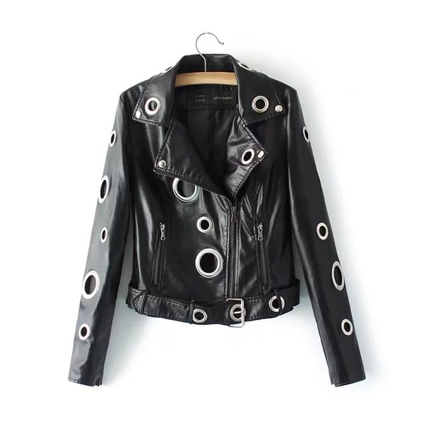 designer women's coat fashion european and american style autumn and spring pu jackets long sleeve slim clothing streetwear 3 colors s, Black
designer women's coat fashion european and american style autumn and spring pu jackets long sleeve slim clothing streetwear 3 colors s, Black