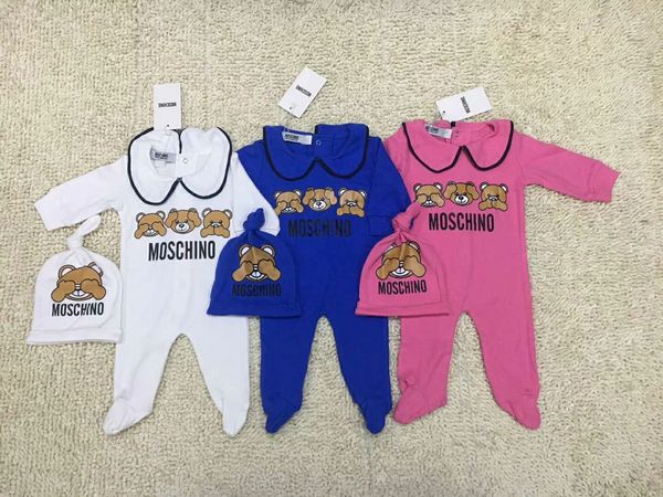 0-18 м девочка девочка мальчик прекрасный комбинезон медведь 2 шт. Комплект ползунк 
0-18 м девочка девочка мальчик прекрасный комбинезон медведь 2 шт. Комплект ползунк