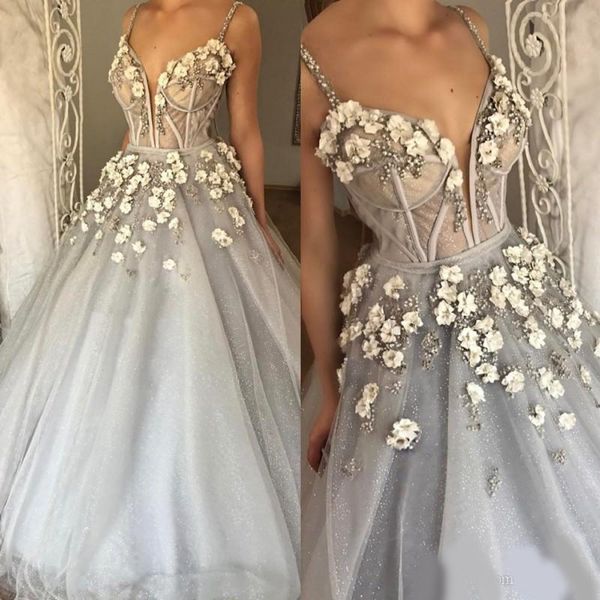 luxury ball gown silver prom dresses 3d-floral appliques beaded spaghetti neckline bling bling tulle formal evening gowns, Black;red
luxury ball gown silver prom dresses 3d-floral appliques beaded spaghetti neckline bling bling tulle formal evening gowns, Black;red