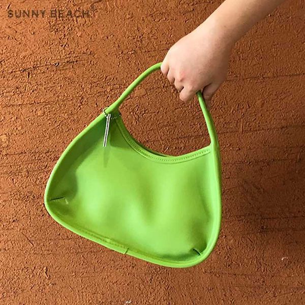 simple candy color women bag 2020 summer half round hobos bag underarm hand-held shoulder
simple candy color women bag 2020 summer half round hobos bag underarm hand-held shoulder
