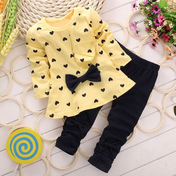 fashion new baby sets heart-shaped print bow cute kids set t shirt + pants baby girl clothes newborn clothes vetement bebe fille, White
fashion new baby sets heart-shaped print bow cute kids set t shirt + pants baby girl clothes newborn clothes vetement bebe fille, White