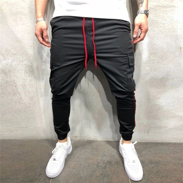 брюки-карго мужчины тонкий мужская slim fit прямые длинные брюки причинно полная длина брюки хип-хоп стиль pantalon homme 2019, Black
брюки-карго мужчины тонкий мужская slim fit прямые длинные брюки причинно полная длина брюки хип-хоп стиль pantalon homme 2019, Black