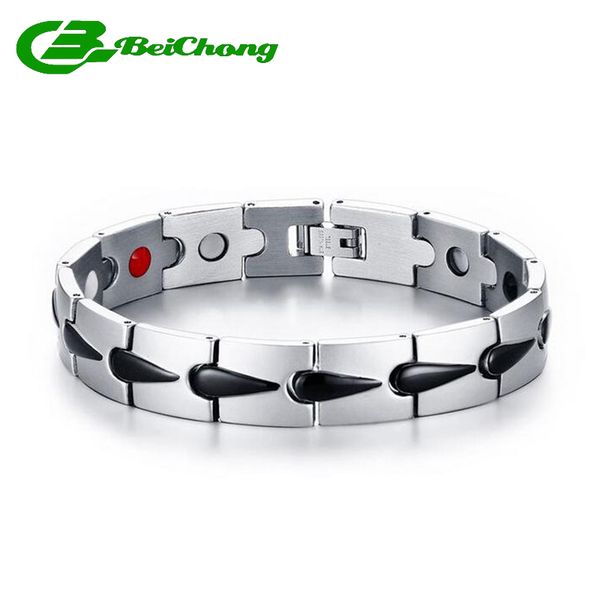 beichong women mens bio energy magnetic theraphy браслет из нержавеющей стали звено цепи браслет регулируемая длина, Golden;silver
beichong women mens bio energy magnetic theraphy браслет из нержавеющей стали звено цепи браслет регулируемая длина, Golden;silver