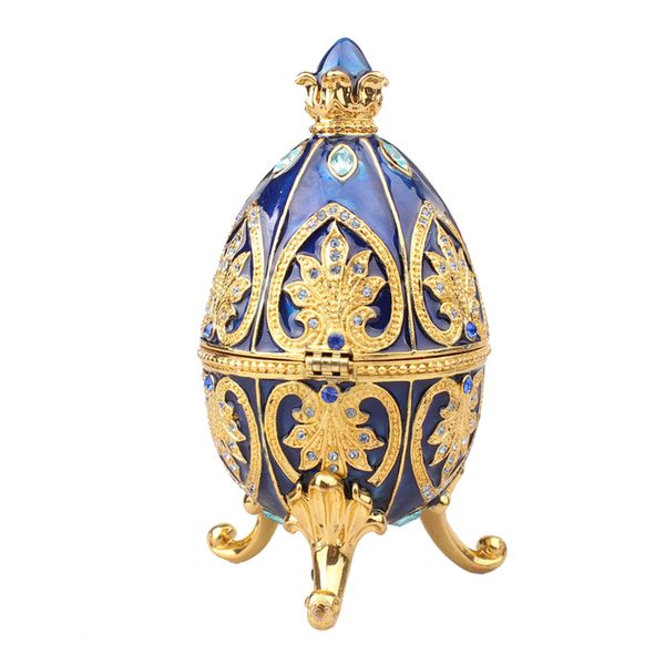 vintage decoration faberge egg bejeweled trinket box metal jewelry box crystal bling jewelry storage birthday gifts collectibles c19022801, Black;white
vintage decoration faberge egg bejeweled trinket box metal jewelry box crystal bling jewelry storage birthday gifts collectibles c19022801, Black;white