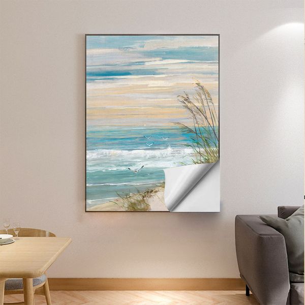 self-adhesive pvc modern abstract pictures for l hall wall ornaments