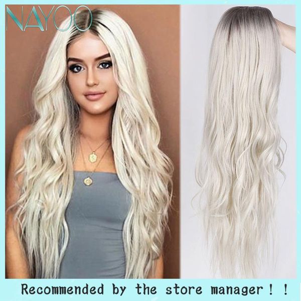 nayoo 28inch блондинкђ паѬик длинне волние ombre плаинова блондинка инеиекий, Black
nayoo 28inch блондинкђ паѬик длинне волние ombre плаинова блондинка инеиекий, Black