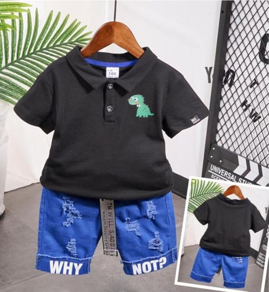 children's clothing sets summer toddler kids cartoon short sleeve lapel t-shirts+pants boy leisure clothes set suit for 2-7years, White
children's clothing sets summer toddler kids cartoon short sleeve lapel t-shirts+pants boy leisure clothes set suit for 2-7years, White