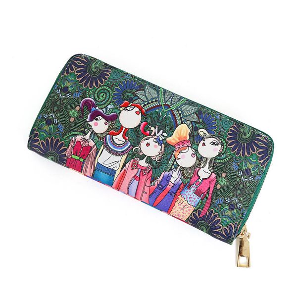 lady printing wallet long zipper handbag 2019 new ethnic wind printing pocket purse, Red;black
lady printing wallet long zipper handbag 2019 new ethnic wind printing pocket purse, Red;black