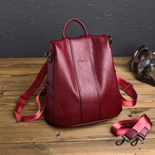 2020 new backpack women's backpack student schoolbag fashion bag wild rucksack casual anti-theft tide
2020 new backpack women's backpack student schoolbag fashion bag wild rucksack casual anti-theft tide
